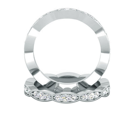 INFINITE BEAUTY DIAMOND ETERNITY RING