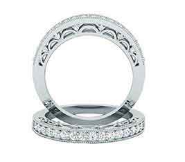 FLORAL STYLE WEDDING BAND