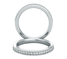 Semi Mount Women 22 Diamond Band