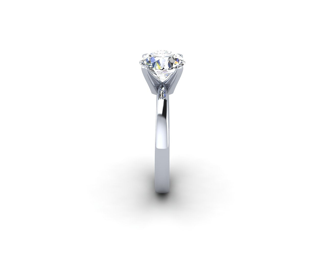 TAPERED FOUR PRONG CLASSIC SOLITAIRE
