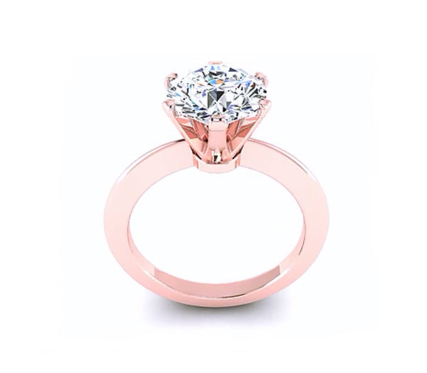 SIX PRONG KNIF STYLE SOLITAIRE