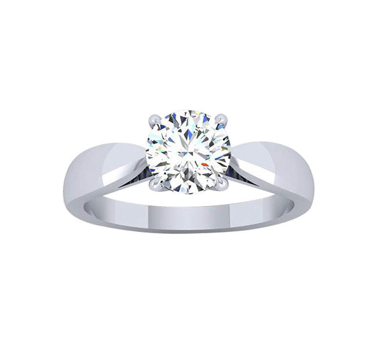PINCHED SHANK SOLITAIRE