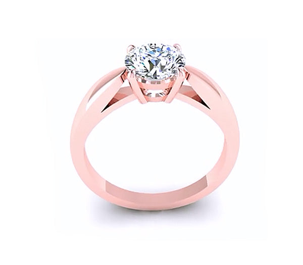 PINCHED SHANK SOLITAIRE