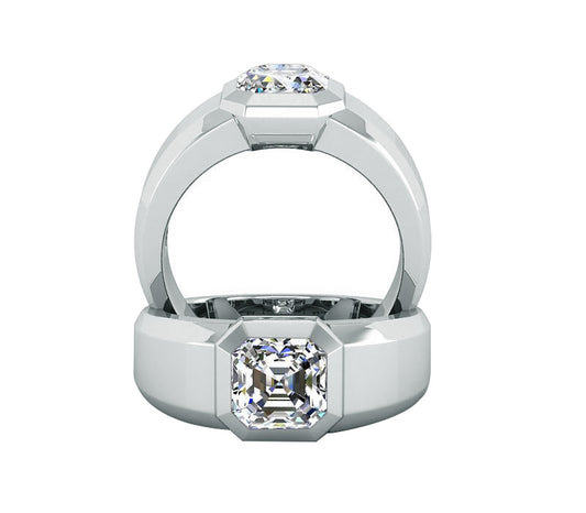 FLAT BEZEL SOLITAIRE