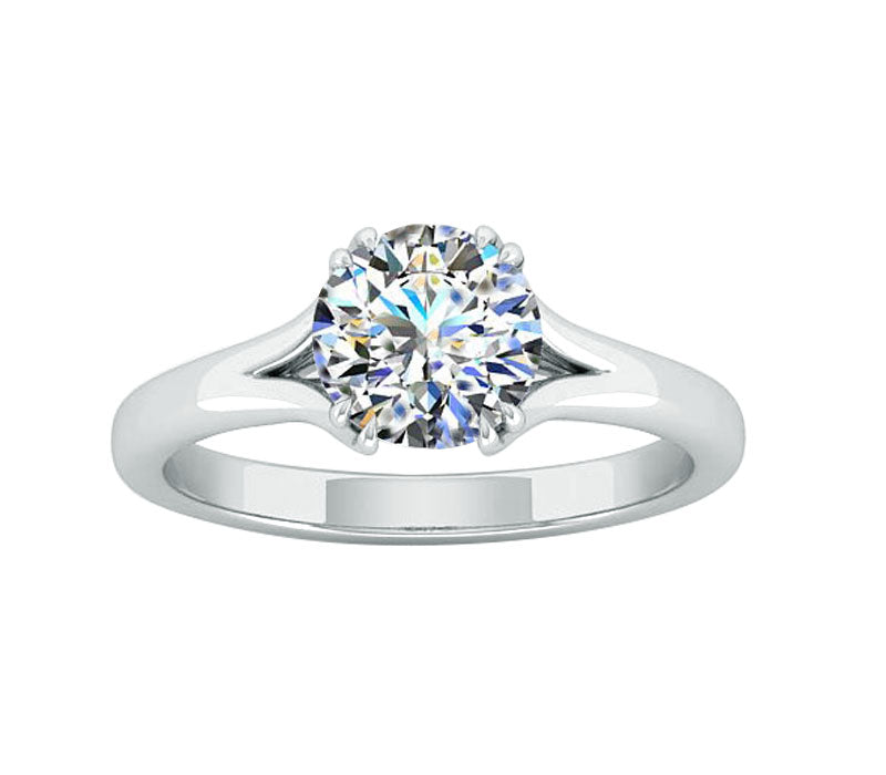 CLASSIC CATHEDRAL ENGAGEMENT RING