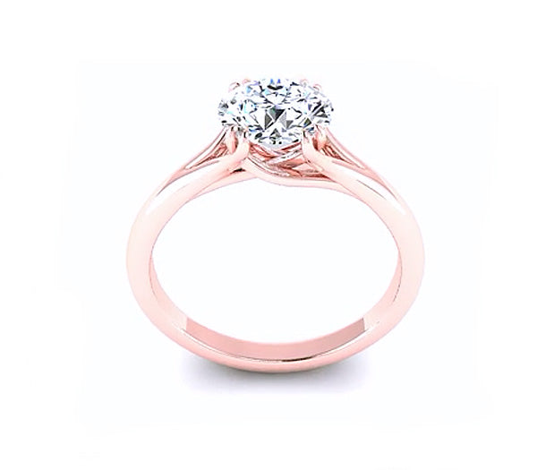 CLASSIC CATHEDRAL ENGAGEMENT RING