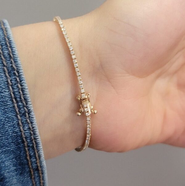 Diamond Tennis Bracelet ( 1.12 CTW)