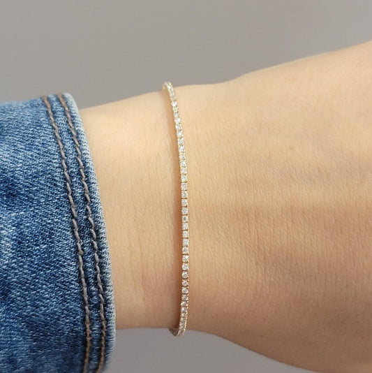 Diamond Tennis Bracelet ( 1.12 CTW)