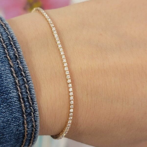 Diamond Tennis Bracelet ( 1.12 CTW)