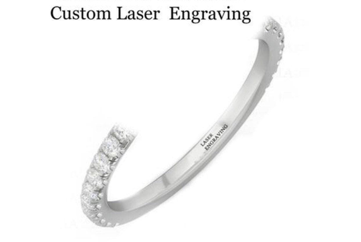 Custom  Laser Engraving/ Ring engraving up to 20 Characters