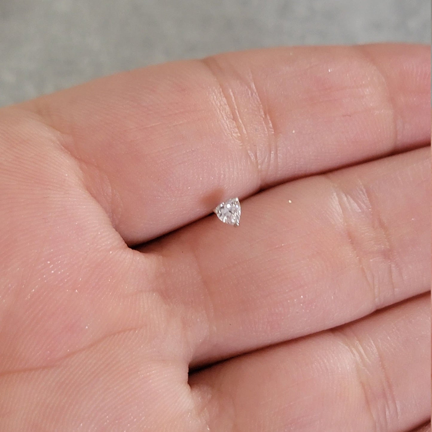 Heart Nose Stud, Gold Nose Stud, Nose Stud, Nose Stud 14k Gold, Nose Stud, Tiny Nose Ring, Heart Nose Studs, Nose jewelry