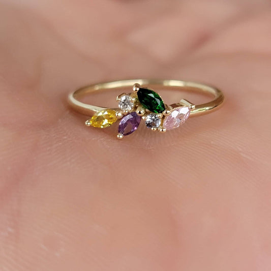14k White Gold Marquise Ring