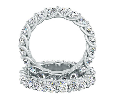 STYLISH DIAMOND ETERNITY BAND