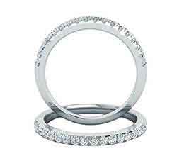 Semi-Mount Pavé Setting Diamond Ring