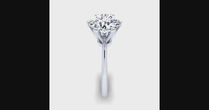 SIX PRONG KNIF STYLE SOLITAIRE