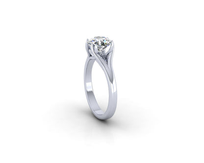 SPLIT CLAW PRONG SOLITAIRE