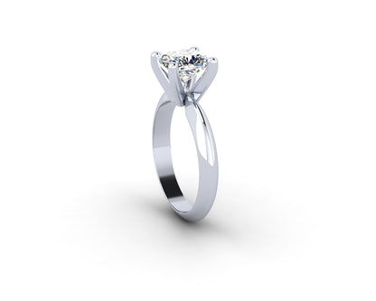 CLASSIC PINCHED CUSHION SOLITAIRE