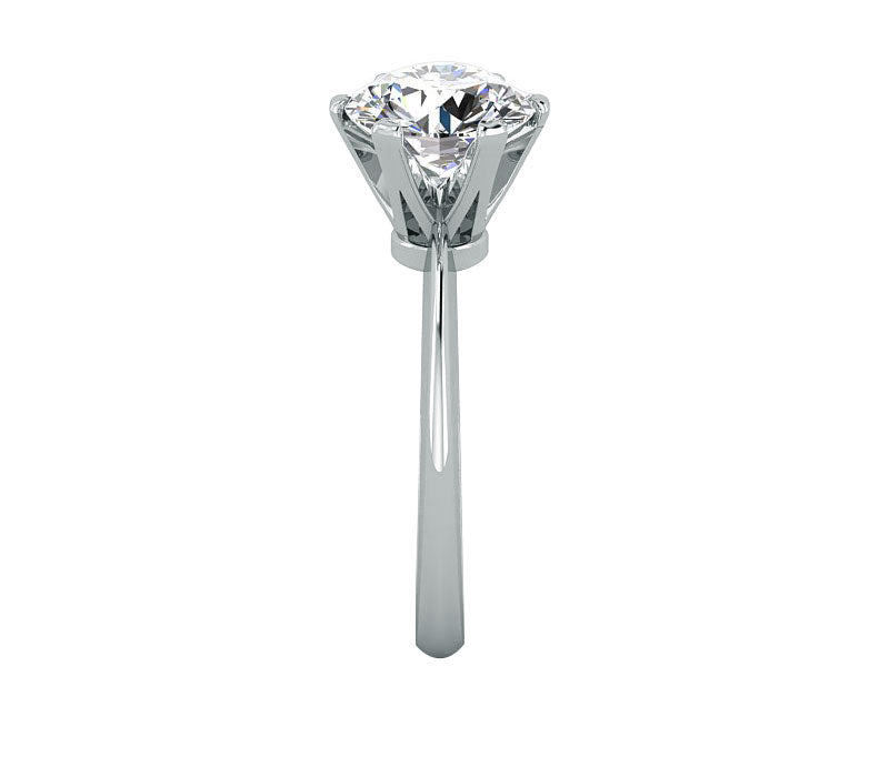 SIX PRONG KNIF STYLE SOLITAIRE