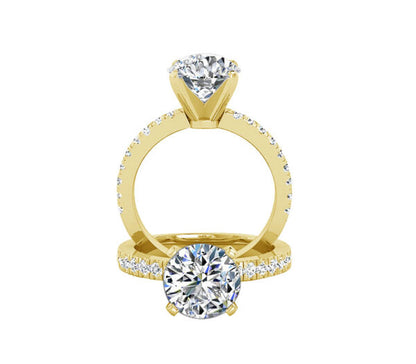 CLASSIC PAVÉ SETTING ENGAGEMENT RING