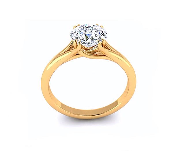 CLASSIC CATHEDRAL ENGAGEMENT RING