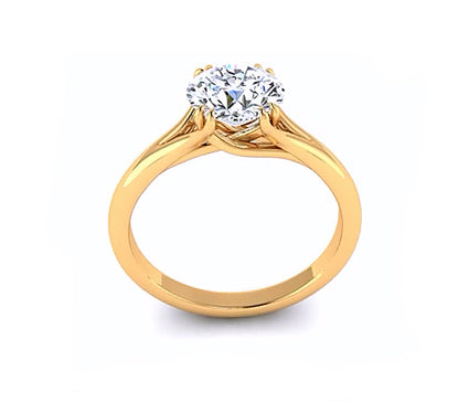CLASSIC CATHEDRAL ENGAGEMENT RING