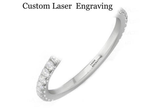 Custom  Laser Engraving/ Ring engraving up to 20 Characters